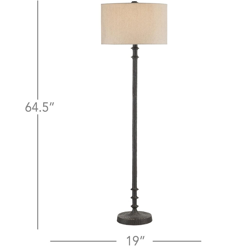 Currey & Company - 8000-0132 - Gallo 64.5" Floor Lamp