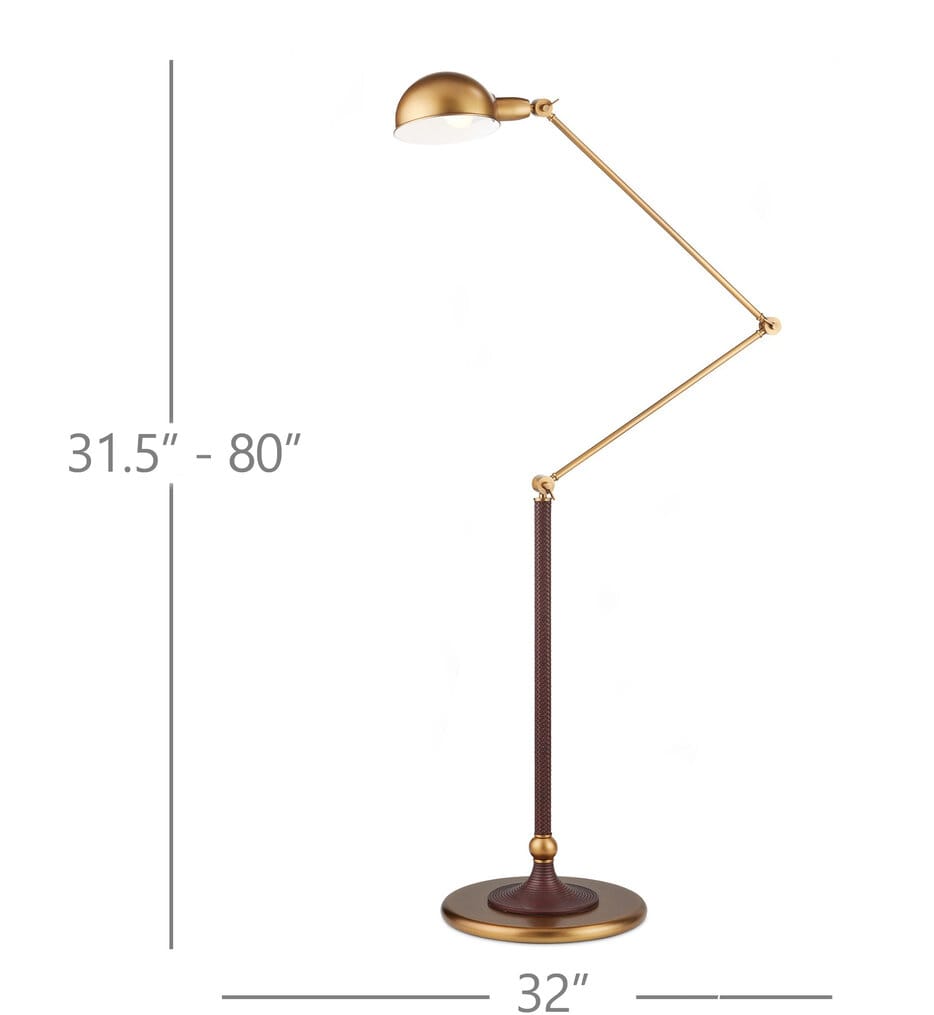 Currey & Company - 8000-0162 - Libretto 63" Floor Lamp