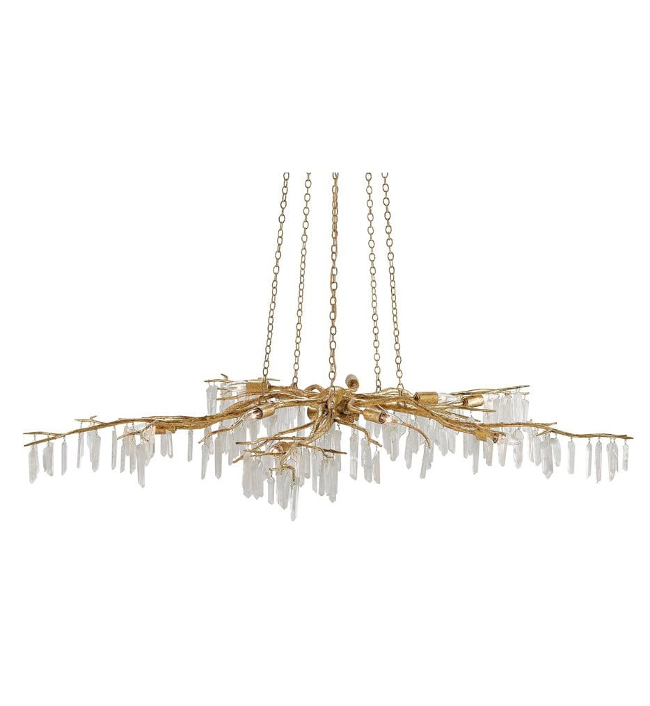 Currey & Company - 9000-0040 - Forest Light 62" Chandelier