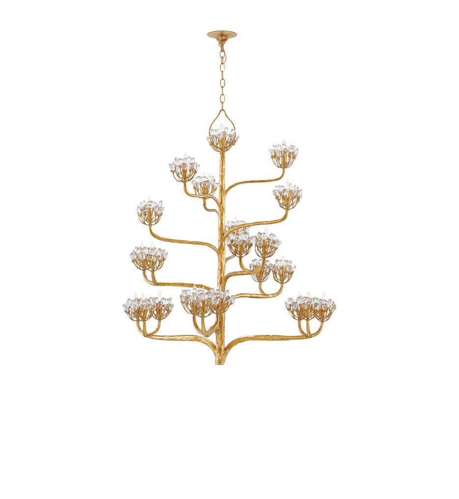 Currey & Company - Agave Americana 42" Chandelier