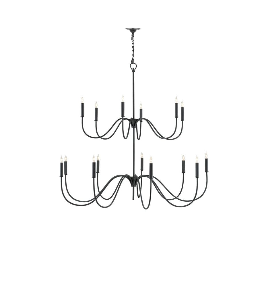 Currey & Company - 9000-0655 - Tirrell 58" Chandelier