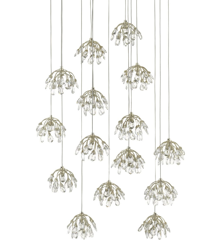 Currey & Company - 9000-0670 - Crystal Bud 21" Pendant