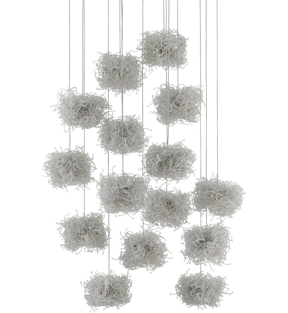Currey & Company - 9000-0698 - Birds Nest 21" Pendant