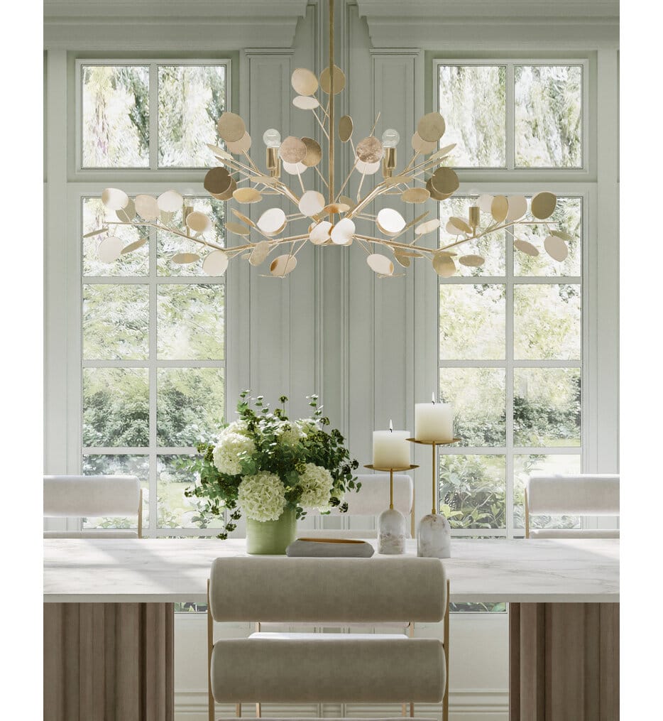 Currey & Company - 9000-0816 - Lunaria 51" Chandelier