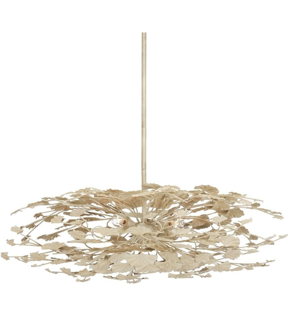 Currey & Company - 9000-1108 - Maidenhair 39.5" Semi-Flush Mount