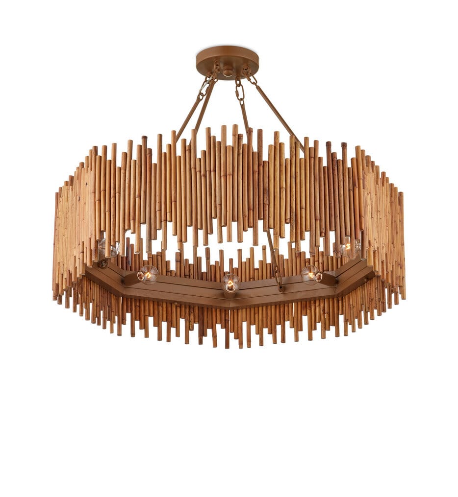 Currey & Company - 9000-1208 - Teahouse 32.25" Chandelier