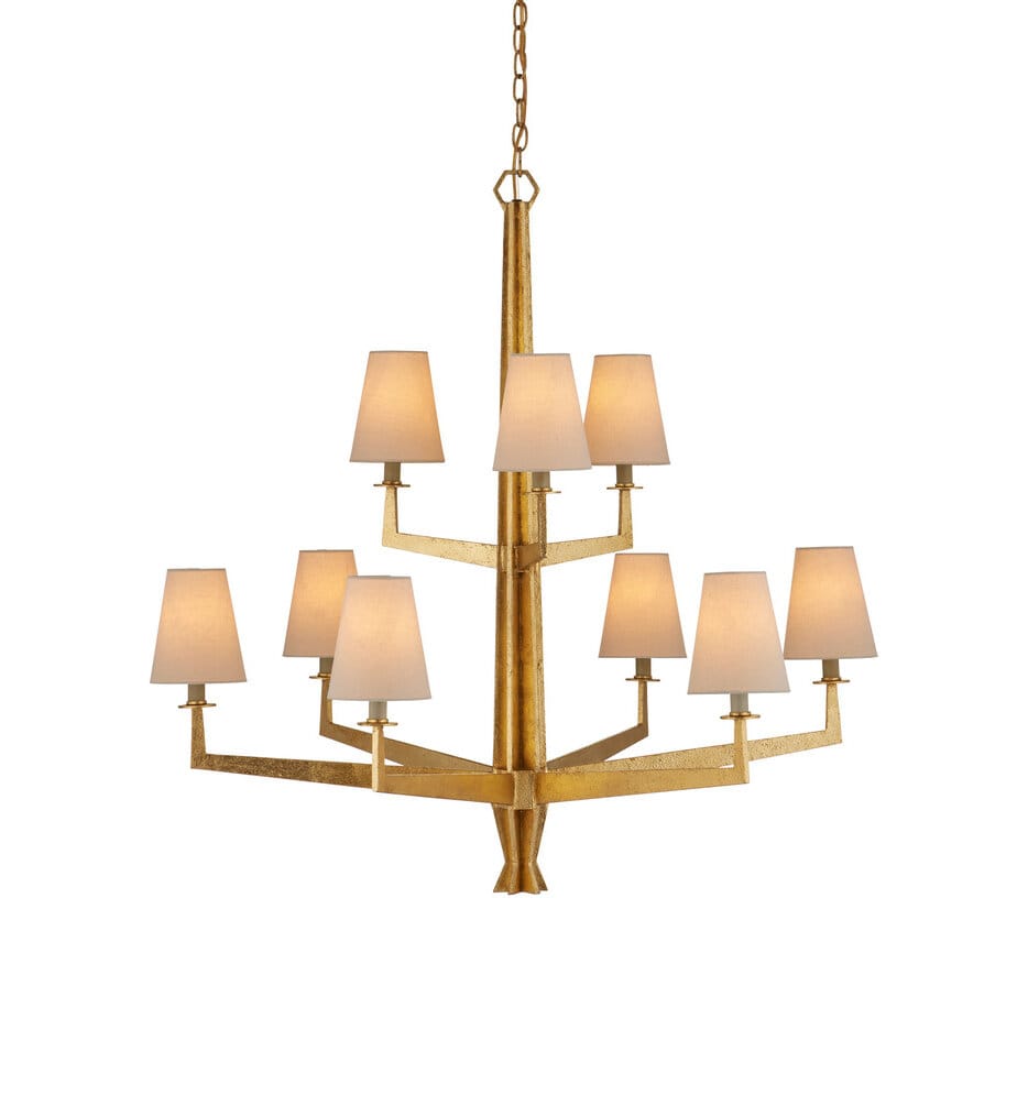 Currey & Company - 9000-1212 - Goldfinch 36" Chandelier