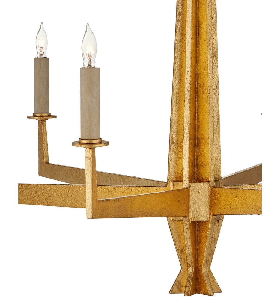 Currey & Company - 9000-1213 - Goldfinch 29.5" Chandelier