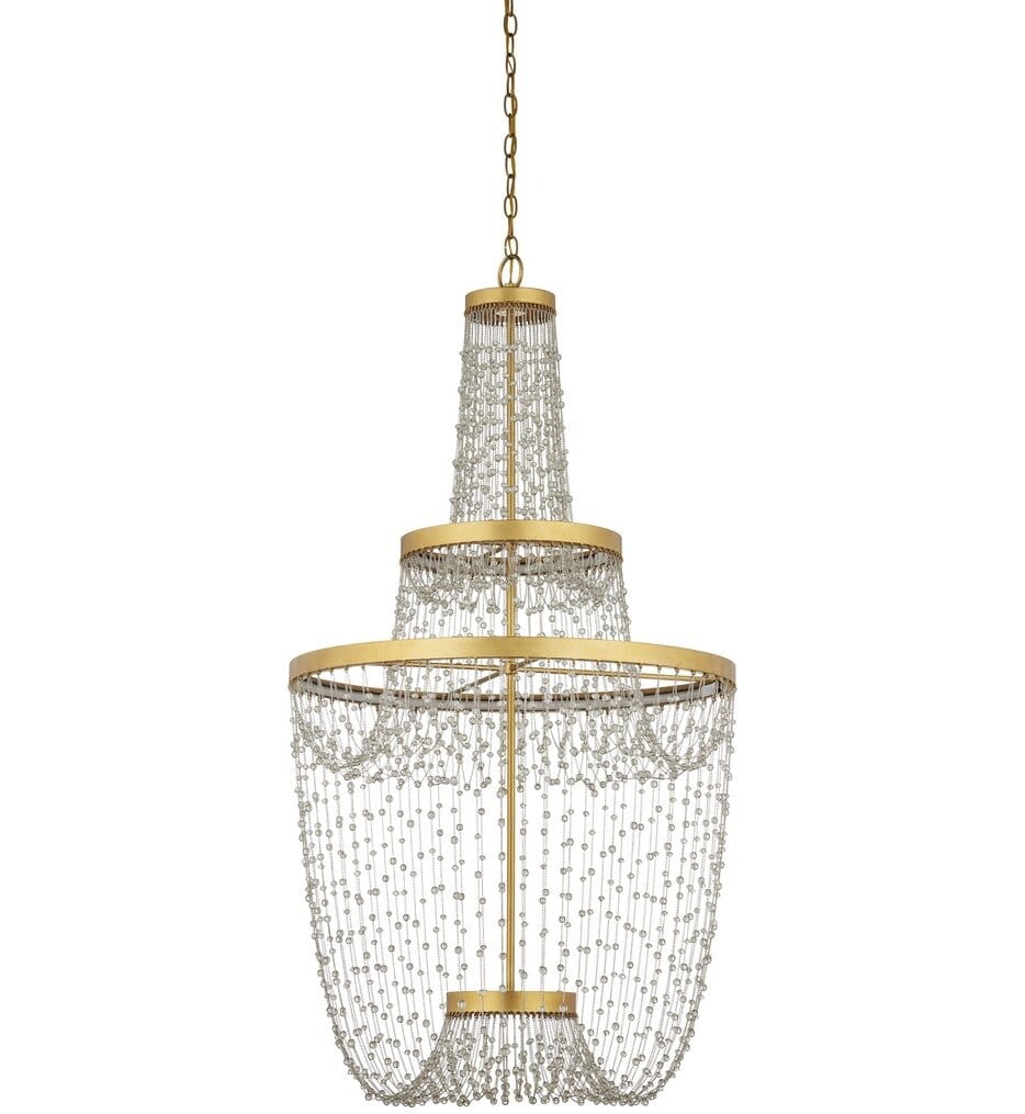 Currey & Company - 9000-1238 - Mademoiselle 27.25" Chandelier