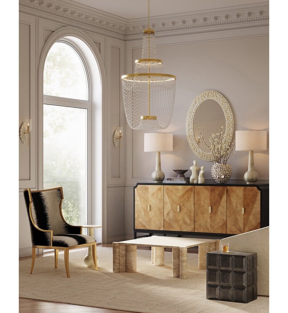 Currey & Company - 9000-1238 - Mademoiselle 27.25" Chandelier