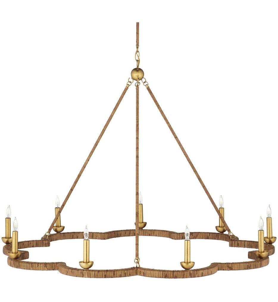 Currey & Company - 9000-1244 - Savoie 43" Chandelier