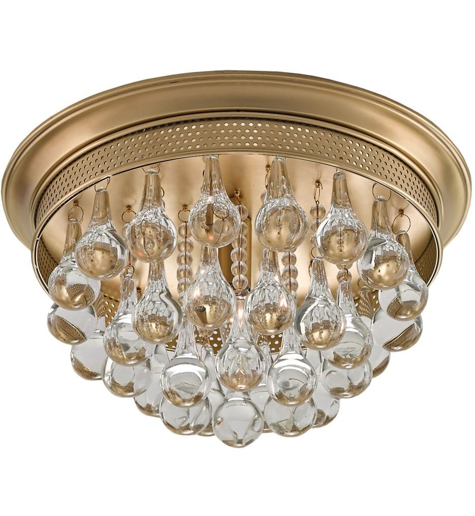 Currey & Company - 9999-0002 - Worthing 14" Flush Mount