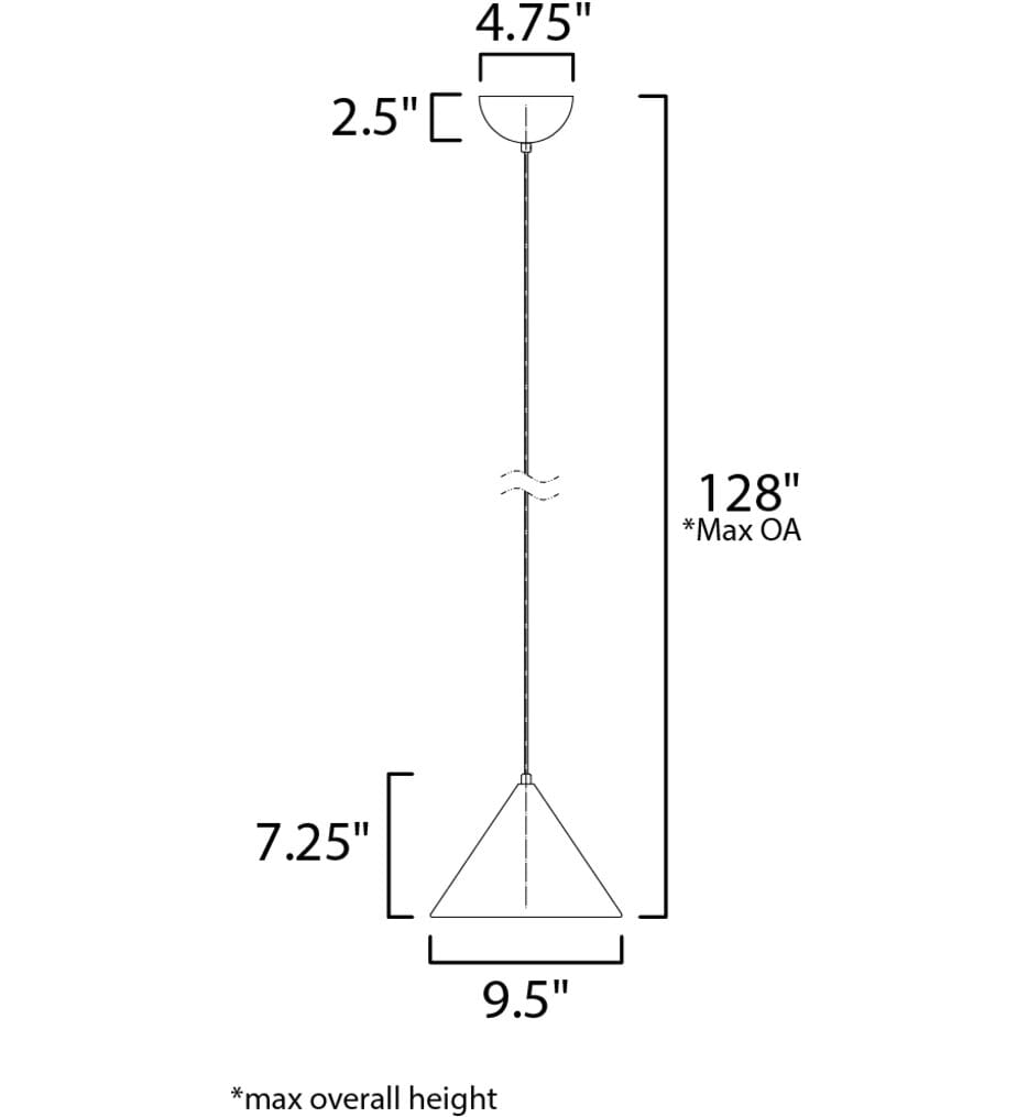 ET2 - Abyss 9.5" Pendant