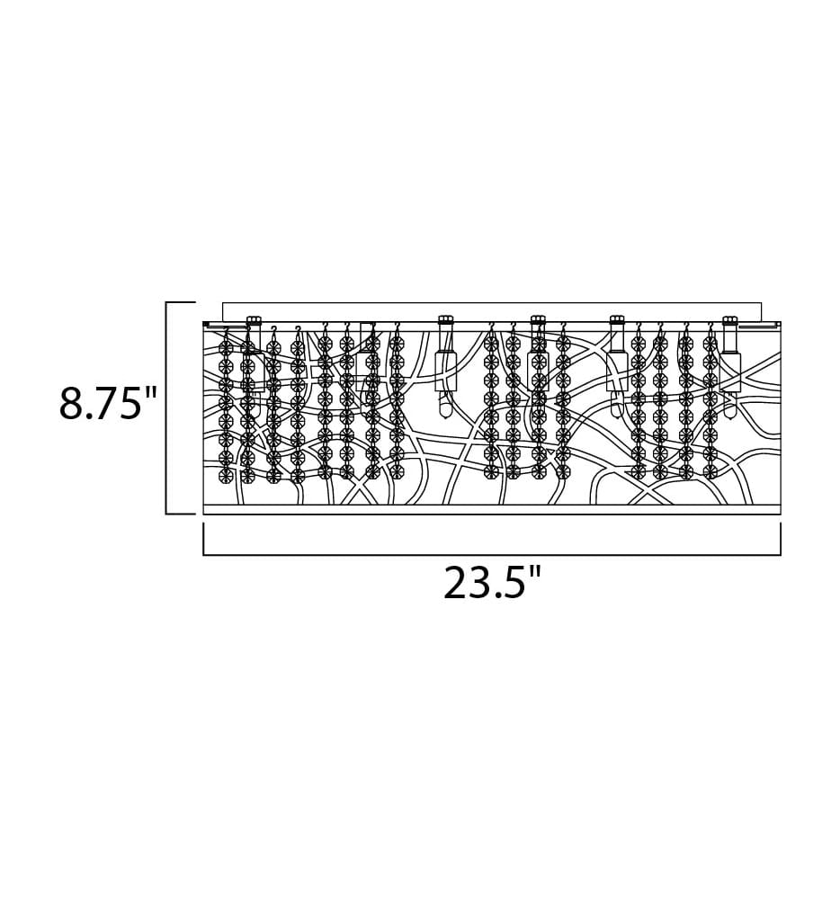 ET2 - Inca 23.5" Flush Mount