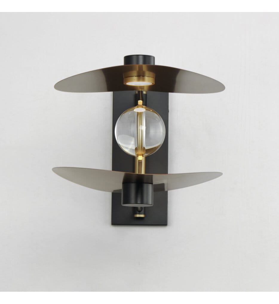 ET2 - E24072-BKNAB - Pearl 11.75" Wall Sconce