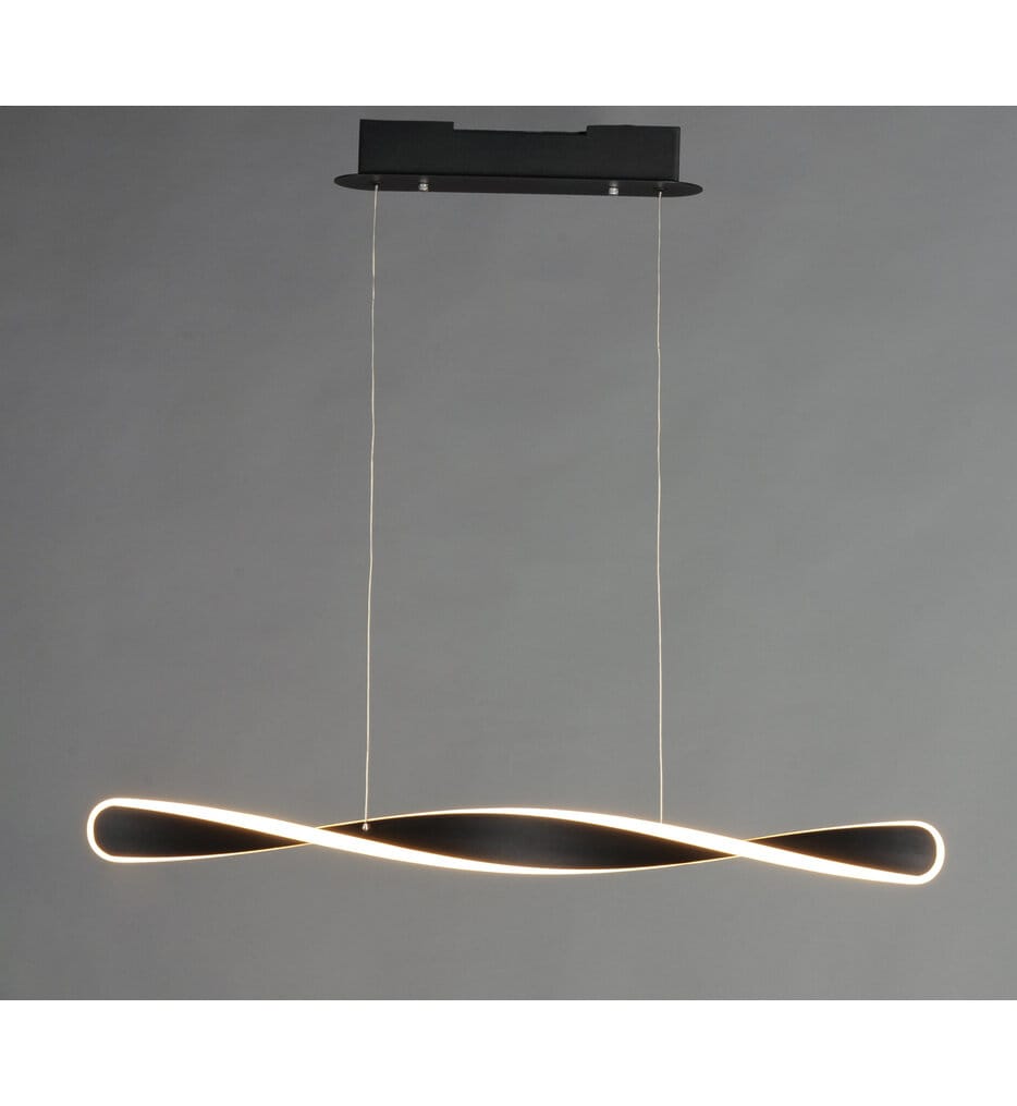 ET2 - E24155-BK - Pirouette 40" Pendant