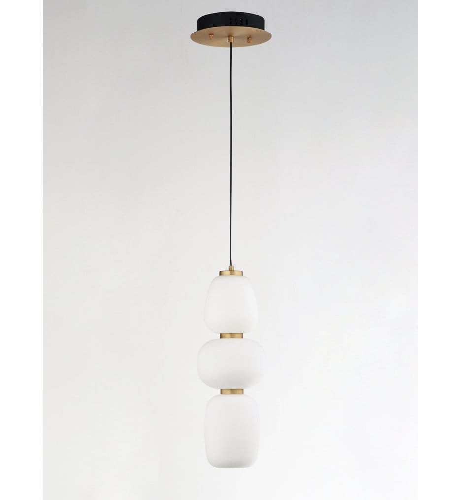 ET2 - E25067-92BKGLD - Soji 6" Pendant