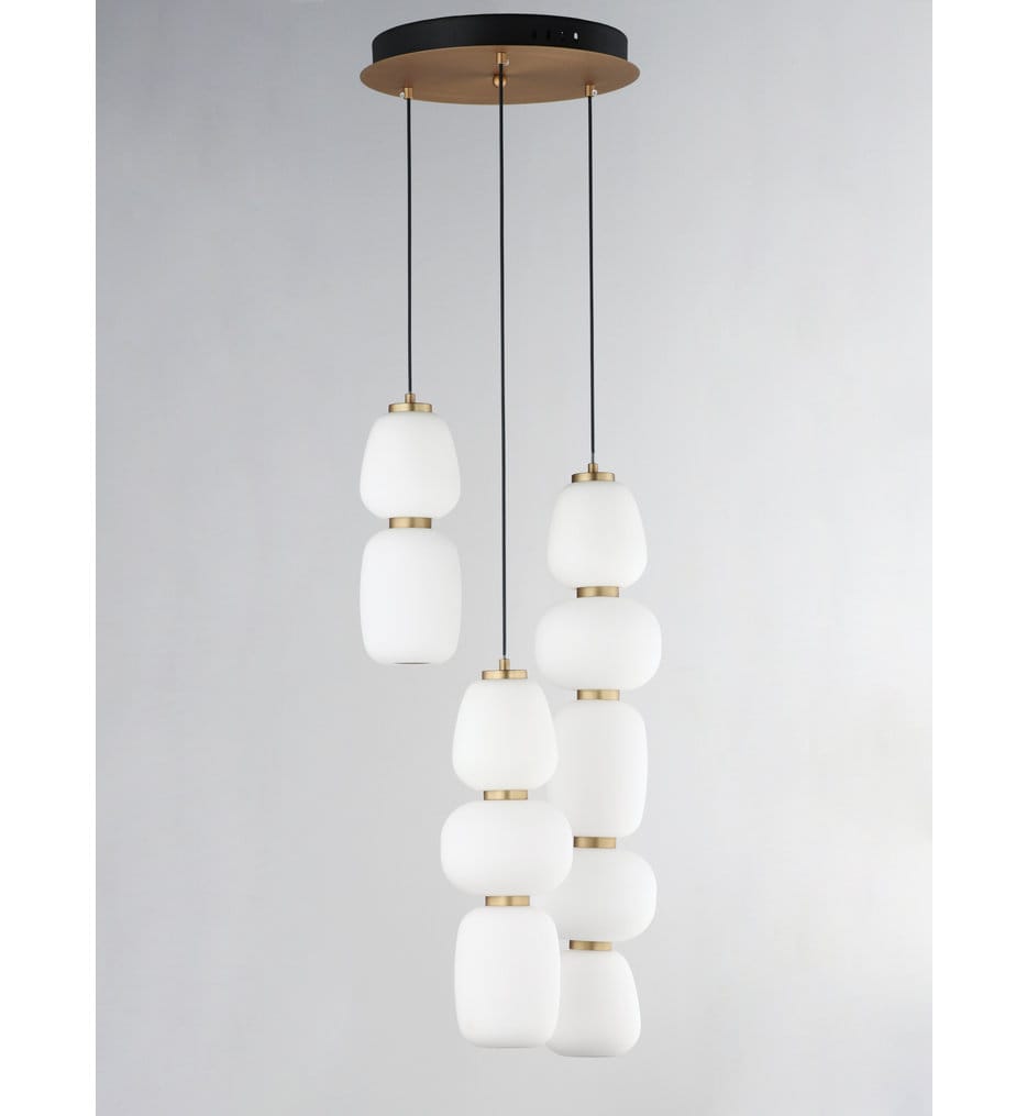ET2 - E25069-92BKGLD - Soji 15.75" Pendant