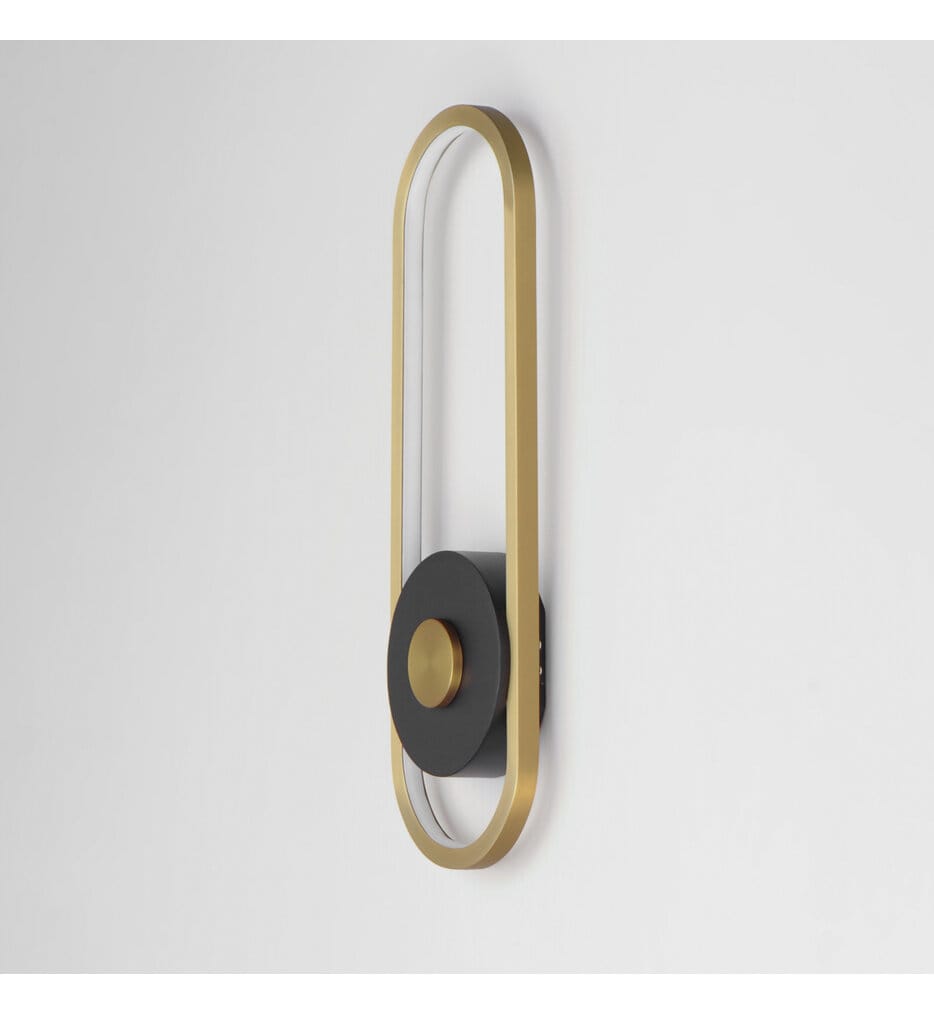 ET2 - E42106-BKGLD - Gravity 18" Outdoor Wall Sconce