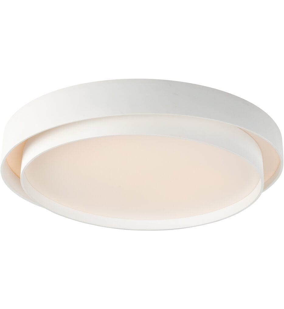 ET2 - E51046-WT - Ziggurat 31.5" Flush Mount