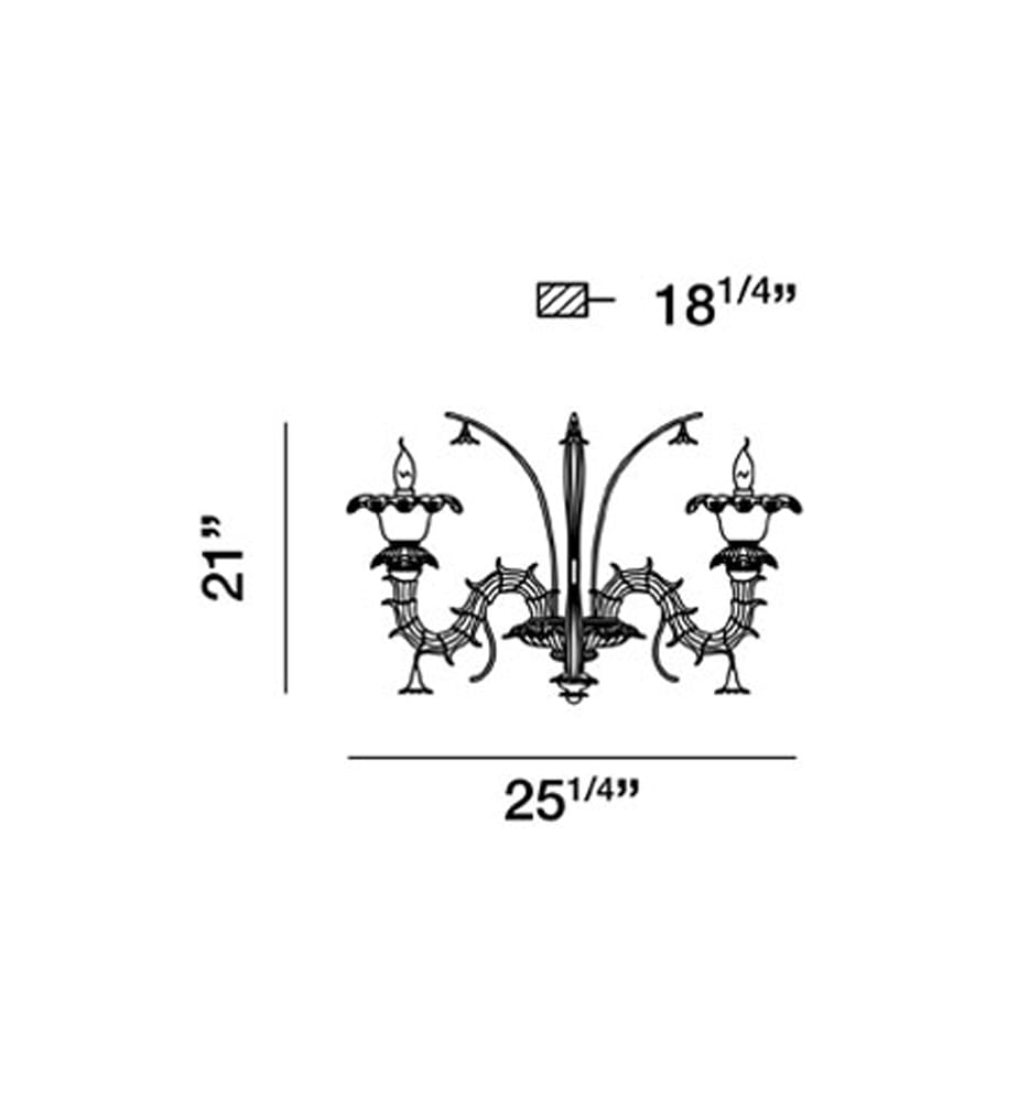Eurofase - 19532-011 - Orillia 21" Wall Sconce