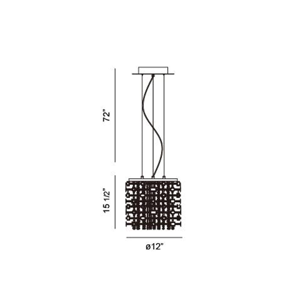 Eurofase - 20390-013 - Mica 15.5" Pendant