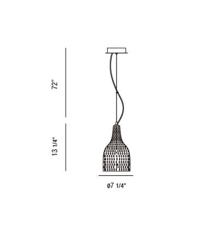Eurofase - 22903-013 - Altima 7.25" Pendant