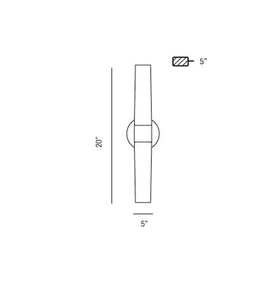 Eurofase - Vesper 5" Wall Sconce