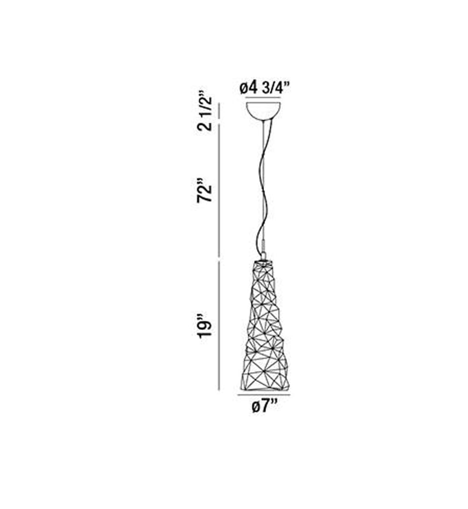 Eurofase - 26248-028 - Lazer 7" Pendant