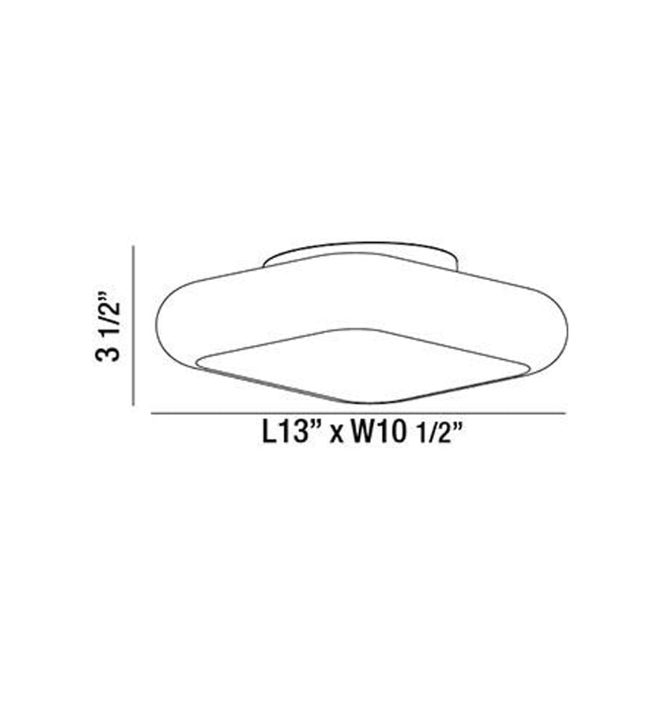 Eurofase - Alma 13" Flush Mount
