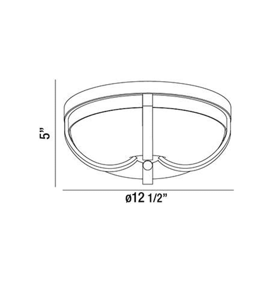 Eurofase - Andrew 12.5" Flush Mount