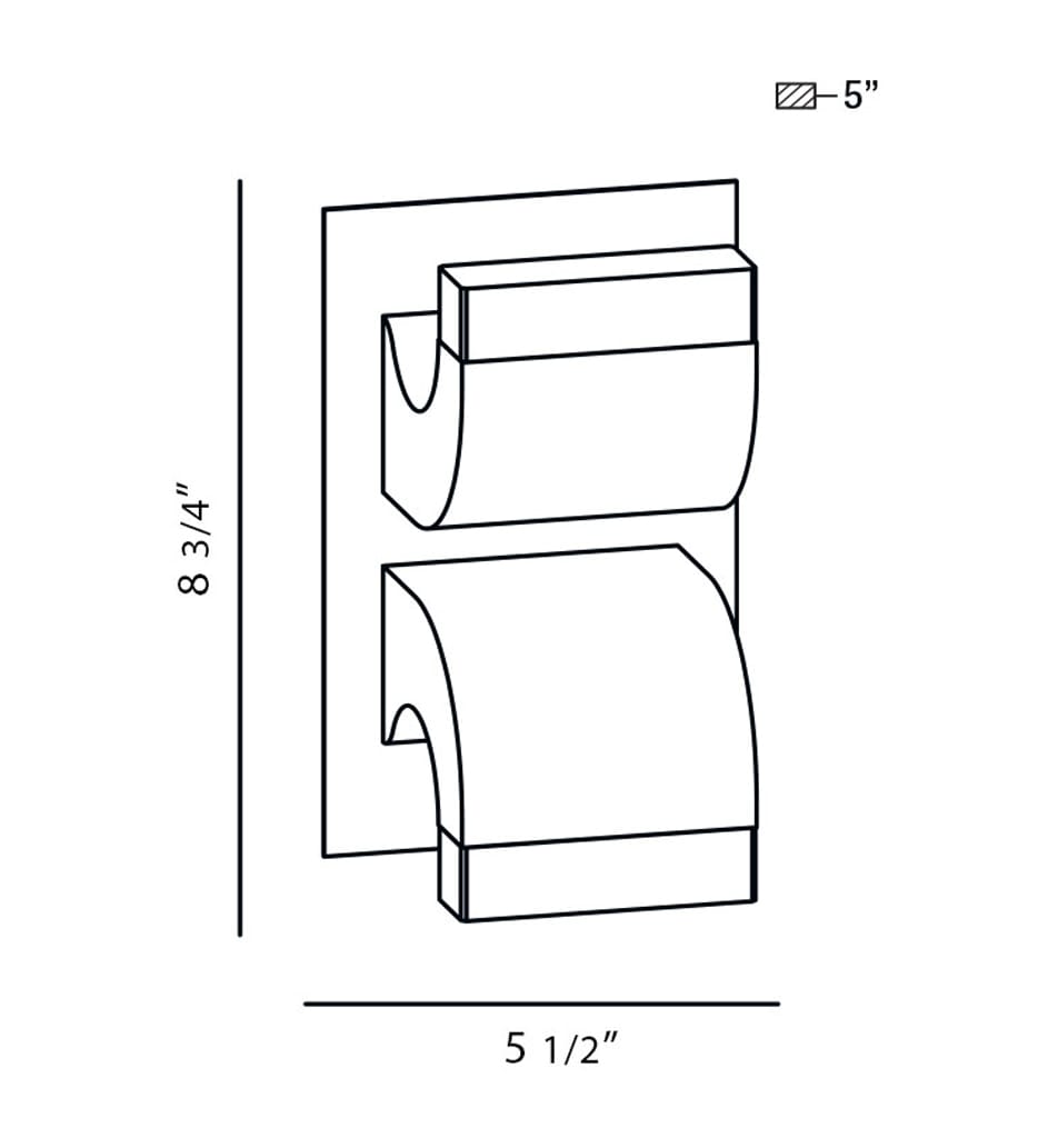 Eurofase - 28096-016 - Newport 8.75" Bath Vanity Light