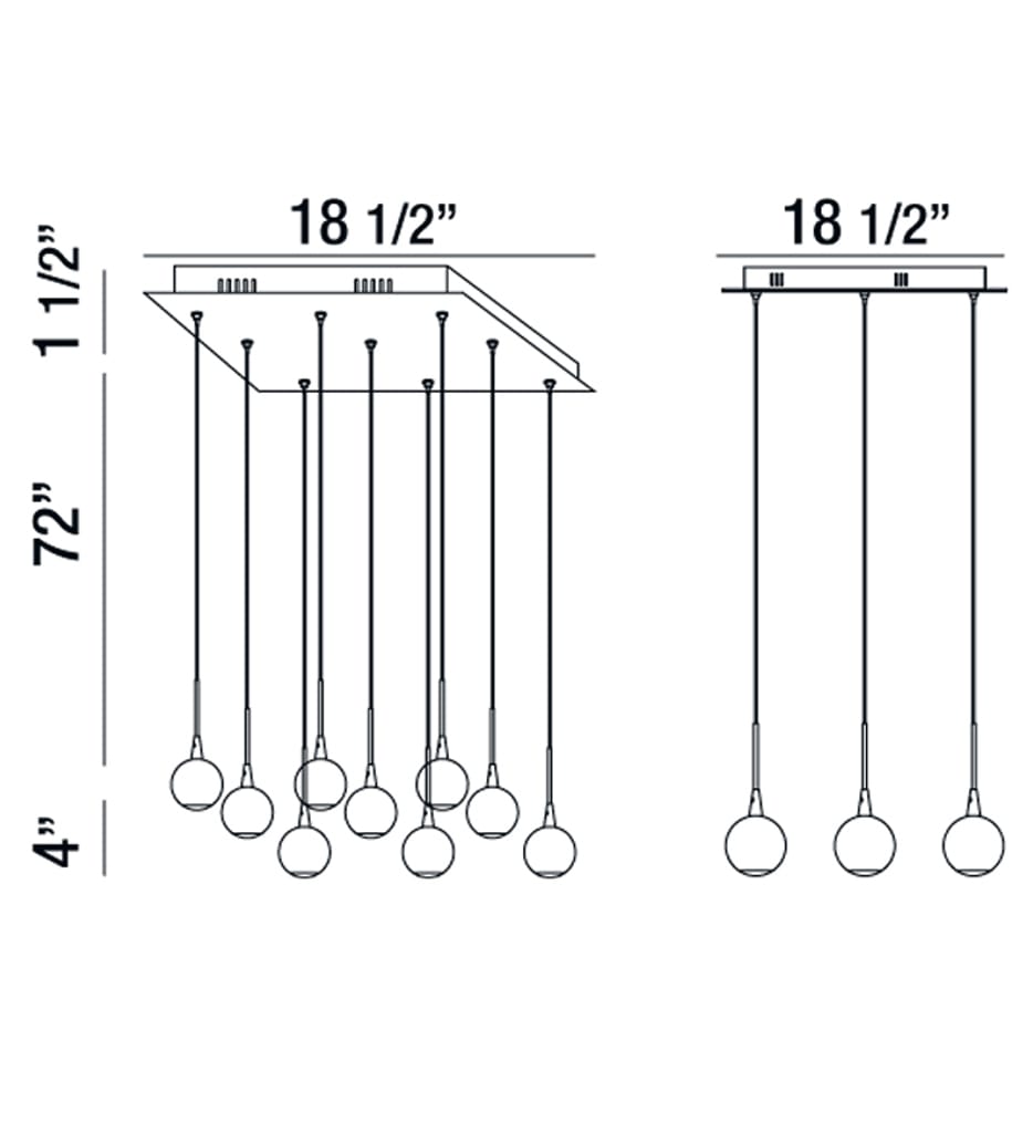 Eurofase - 28170-013 - Patruno 18.5" Pendant