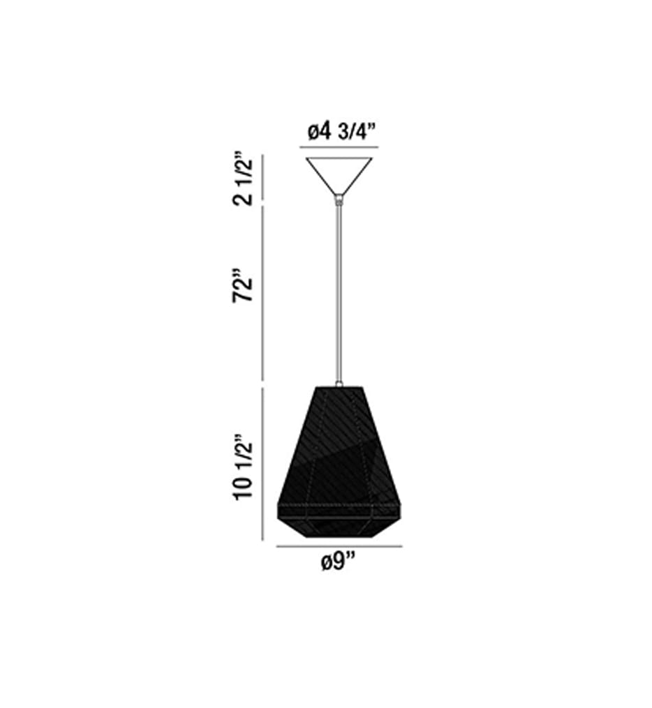 Eurofase - Recinto 9" Pendant