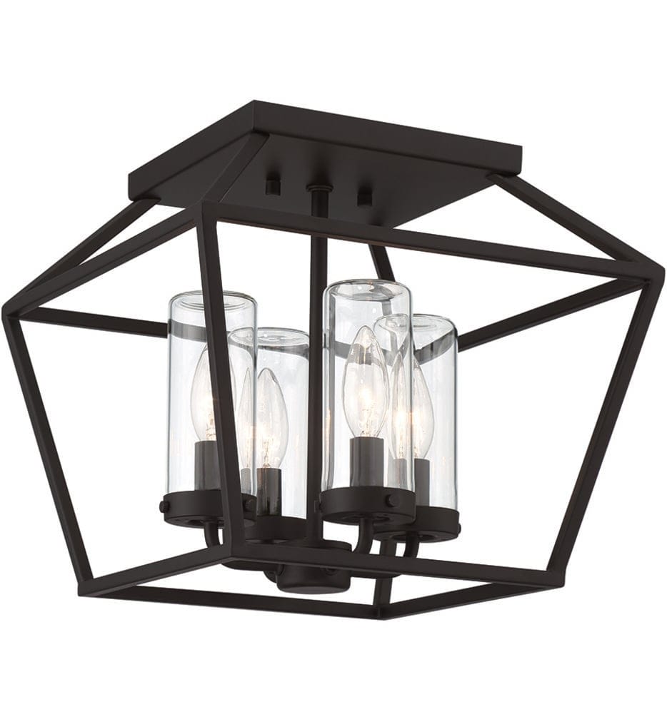 Eurofase - 41956-014 - Bastille 12" Outdoor Flush Mount