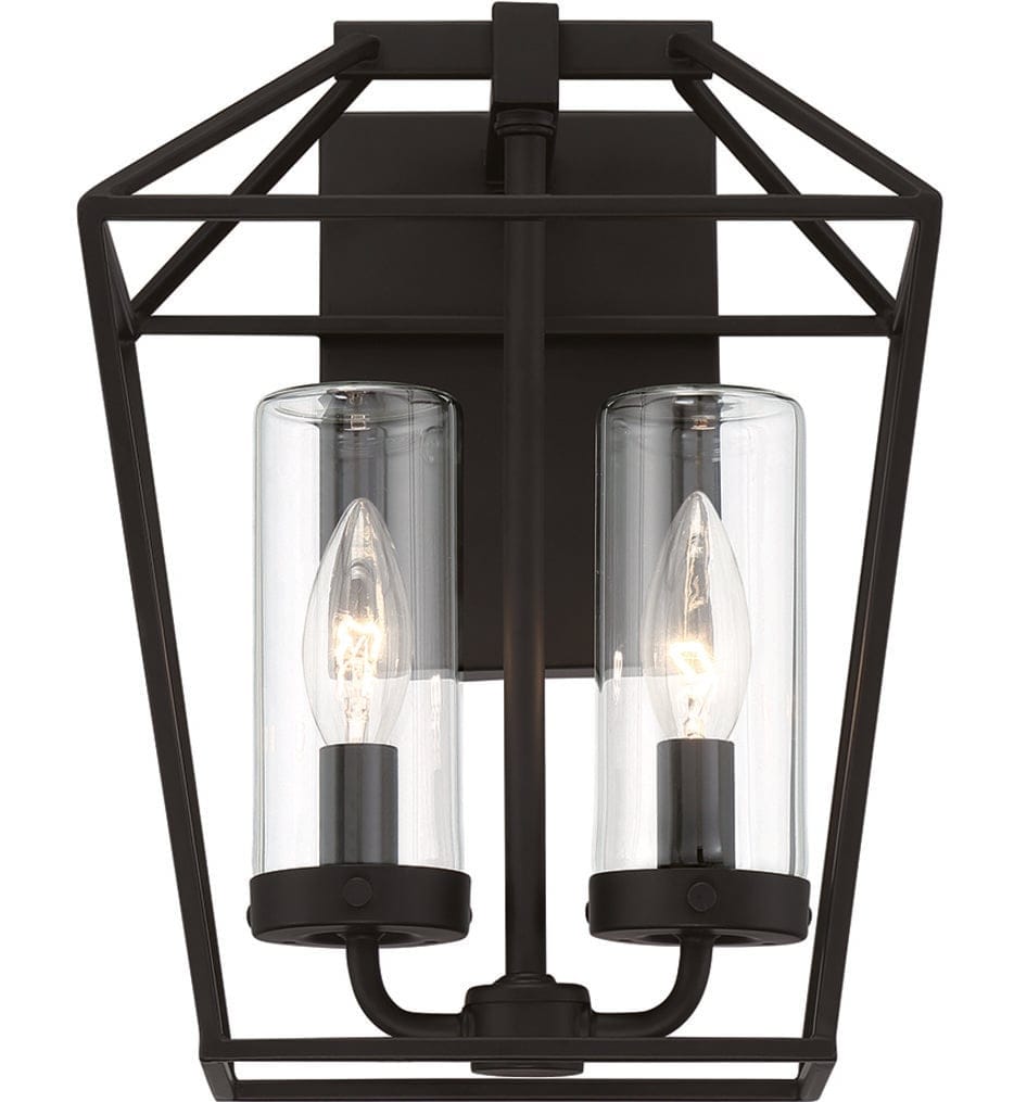 Eurofase - 41957-011 - Bastille 12" Outdoor Wall Sconce