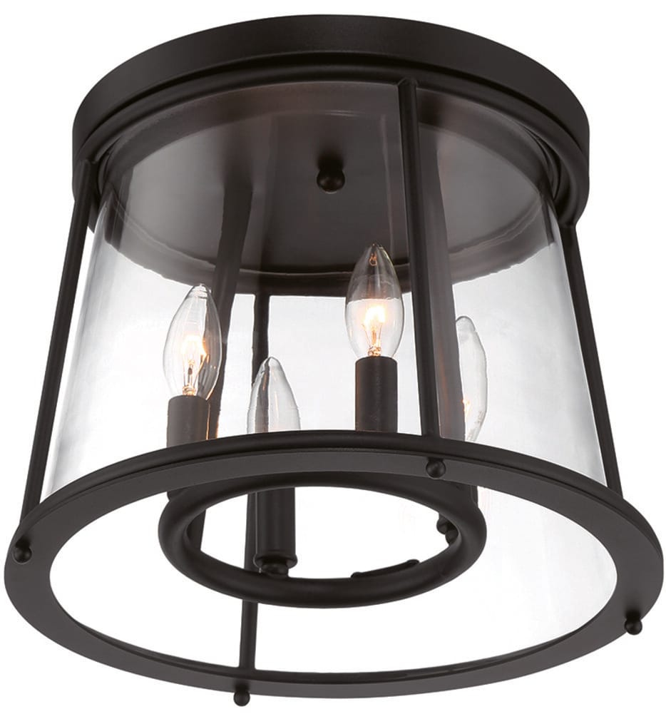 Eurofase - 42724-018 - Daulle 14" Outdoor Flush Mount