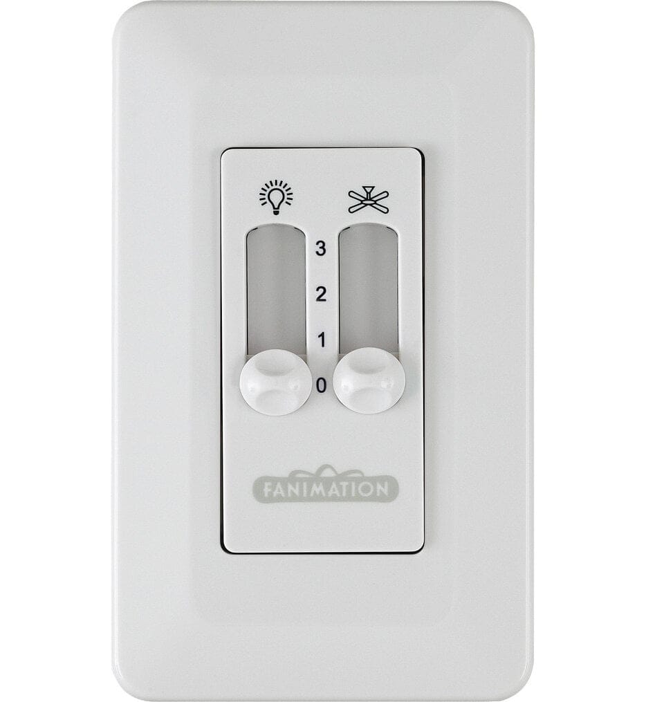 Fanimation - CW2WH - Wall Control Non-Reversing - Fan Speed and Light