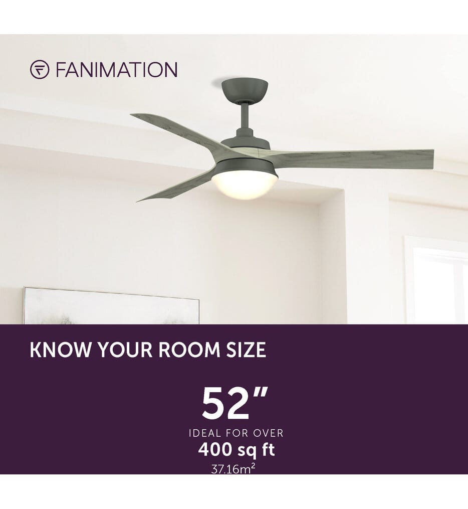 Fanimation - Barlow 52" Indoor/Outdoor Ceiling Fan