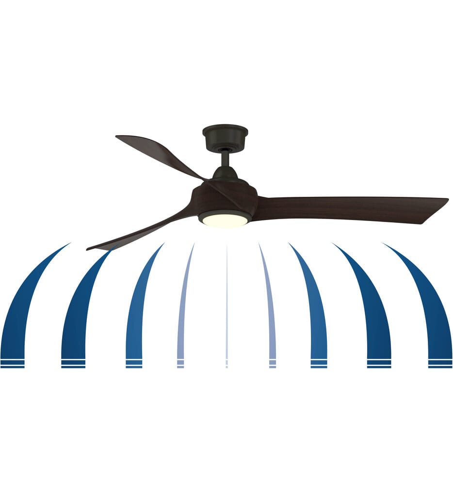 Fanimation - FPD8530BL-60K - Wrap Custom 60" Ceiling Fan