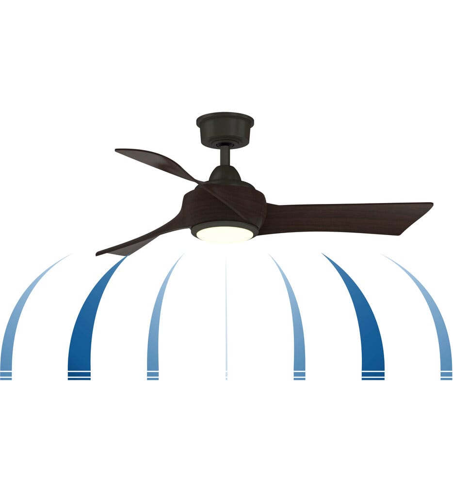 Fanimation - FPD8530BS-44K - Wrap Custom 44" Ceiling Fan
