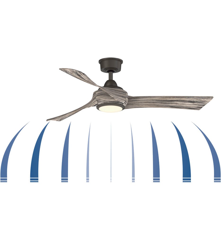 Fanimation - FPD8530MW-52K-LK - Wrap Custom 52" Ceiling Fan