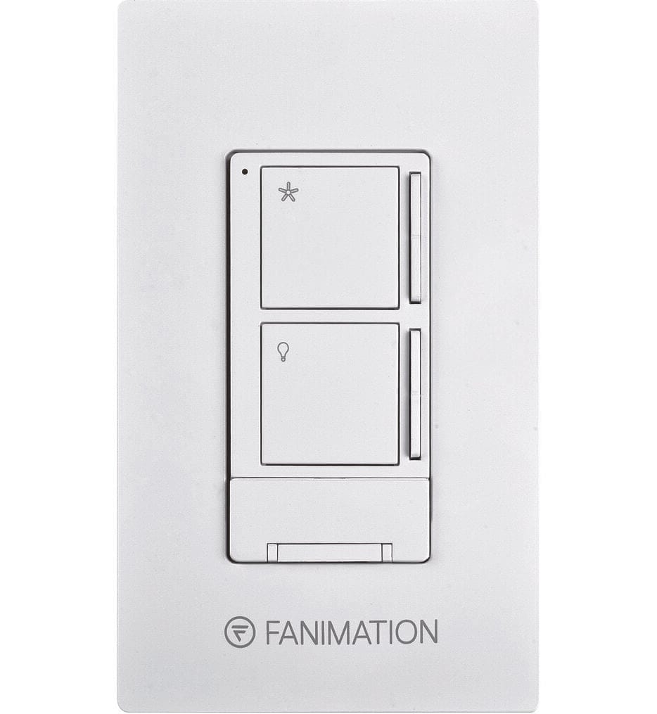 Fanimation - WR501WH - Wall Control with Receiver 3 Fan Speeds & Light