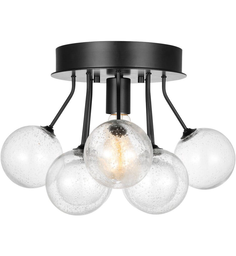 Visual Comfort Studio - 7714301-112 - Bronzeville 15" Semi-Flush Mount