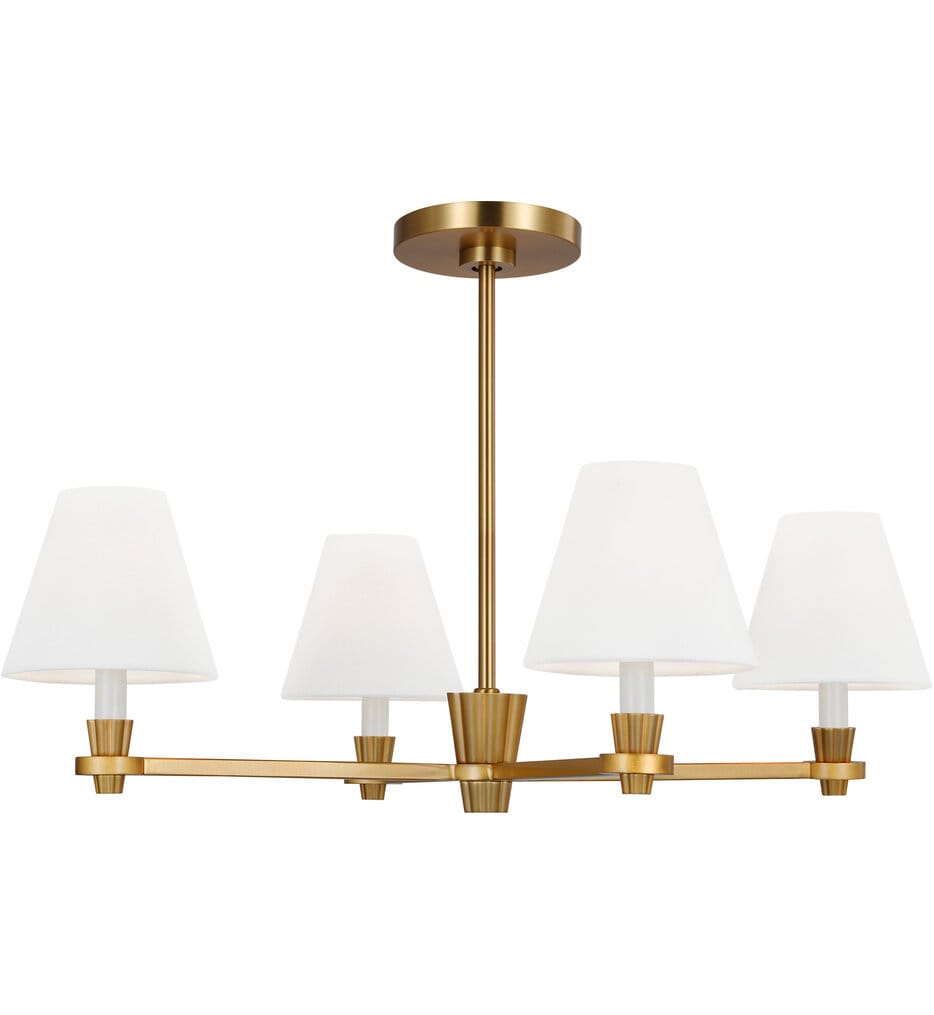 Visual Comfort Studio - AC1114BBS - Paisley 28" Chandelier
