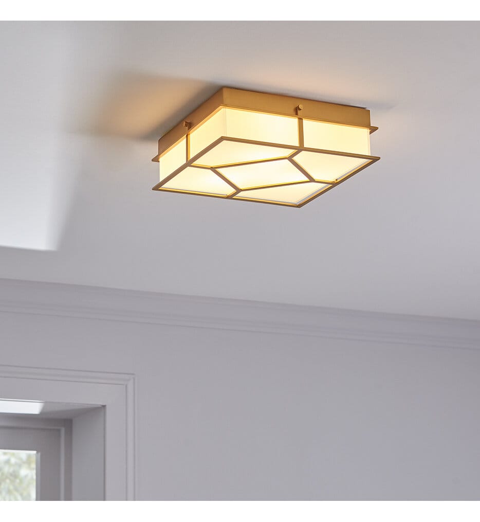 Visual Comfort Studio - Chapman & Myers - Transom 13" Flush Mount