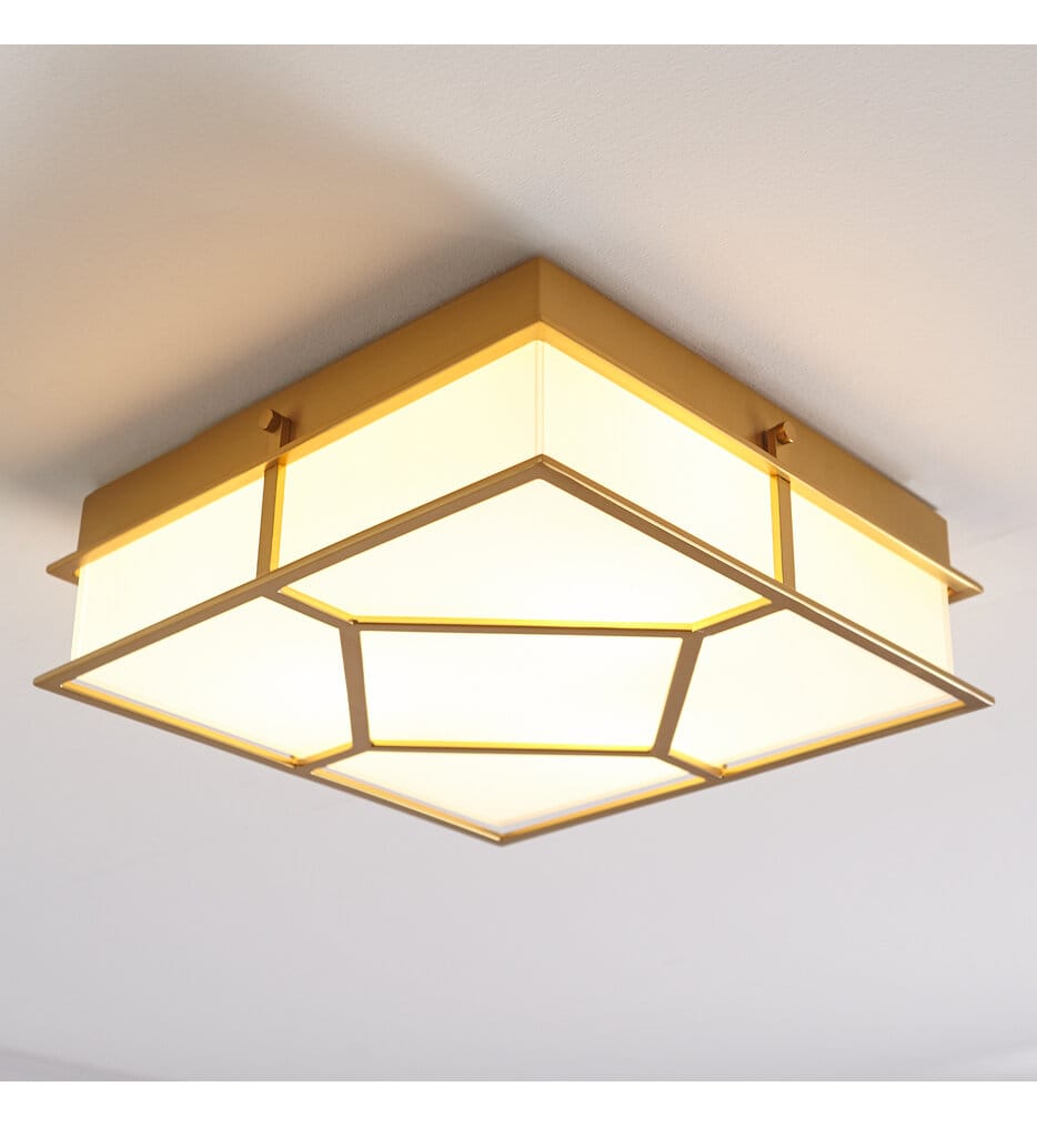 Visual Comfort Studio - Chapman & Myers - Transom 13" Flush Mount