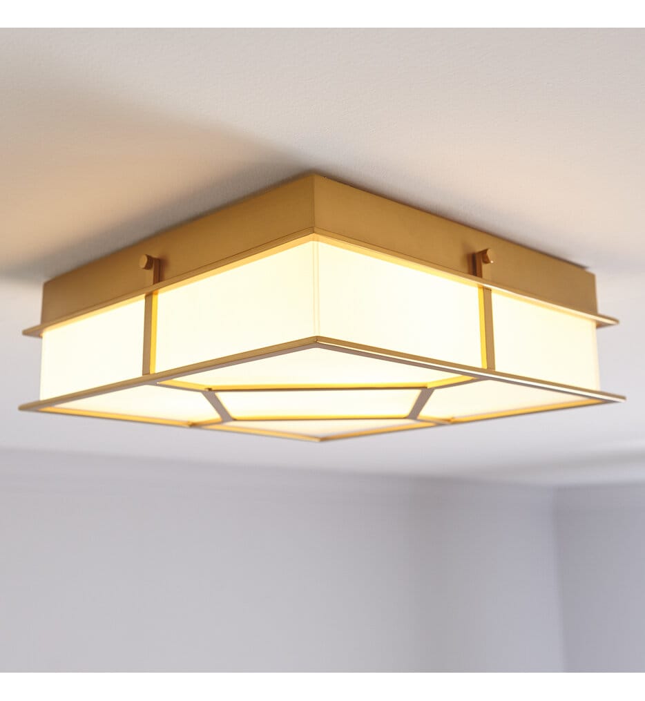 Visual Comfort Studio - Chapman & Myers - Transom 13" Flush Mount