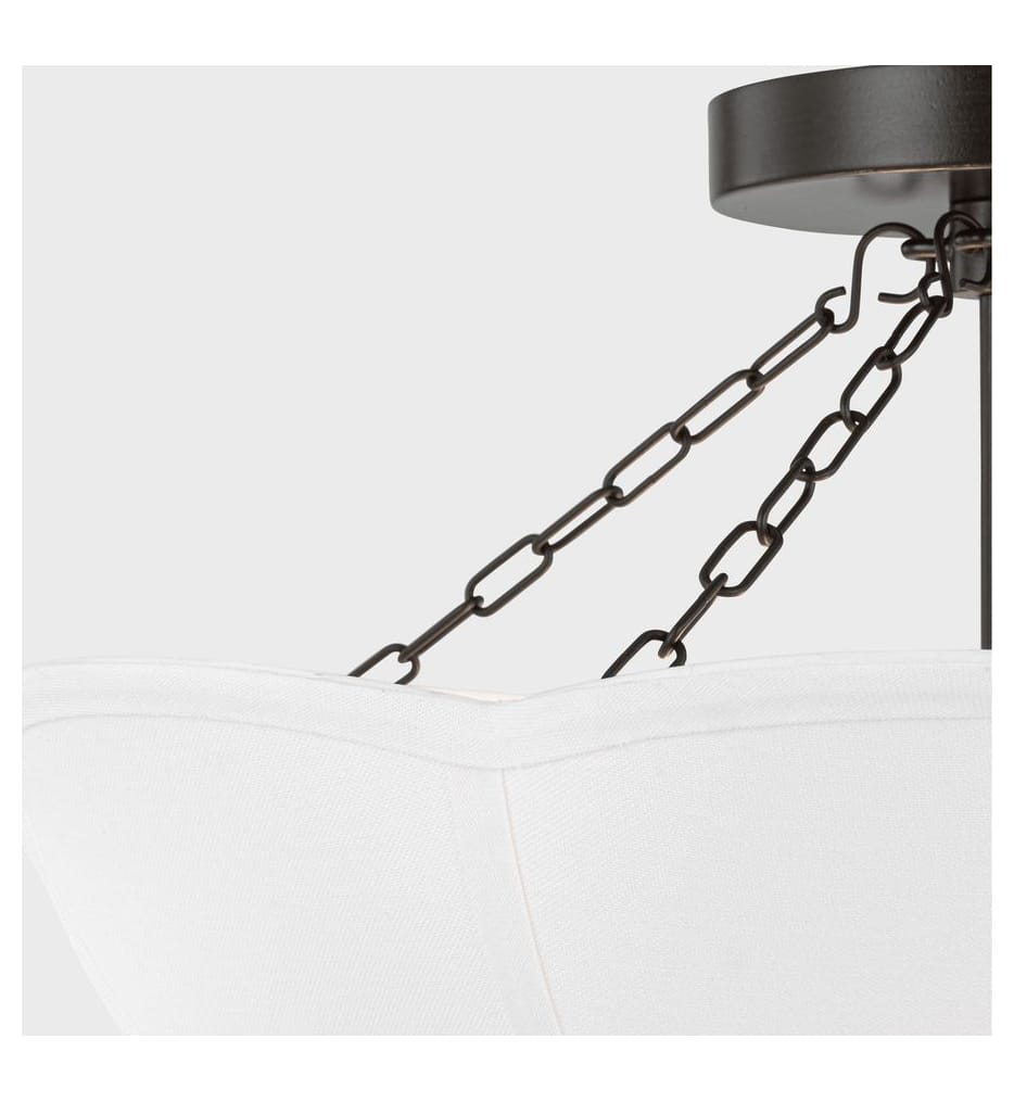 Visual Comfort Studio - Stassi 18.5-inch Semi-Flush Mount