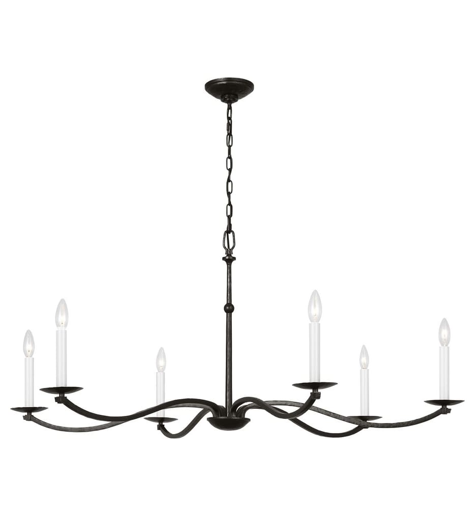 Visual Comfort Studio - CC1766AI - Wellen 48-inch Chandelier
